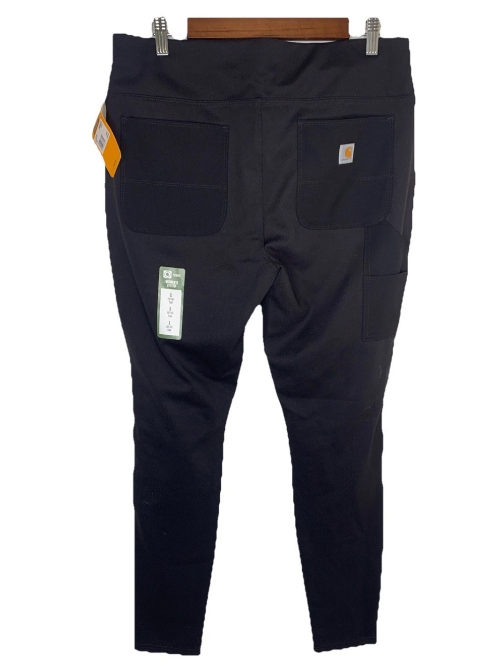 Carhartt Womens Black Force Fitted Lightweight Ankle Length Leggings Size L Tall - Picture 9 of 9